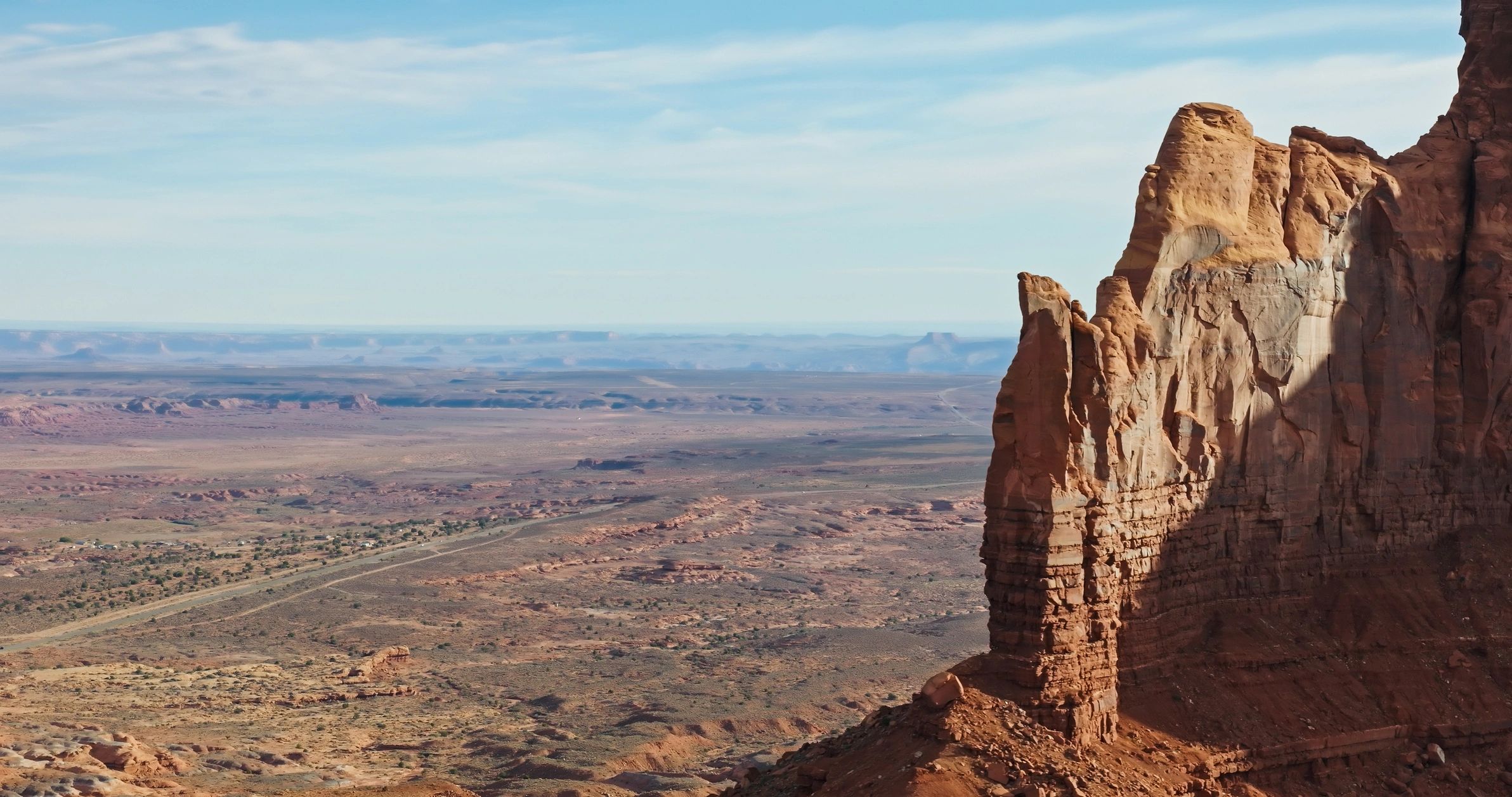 Red rock desert landscape in Utah